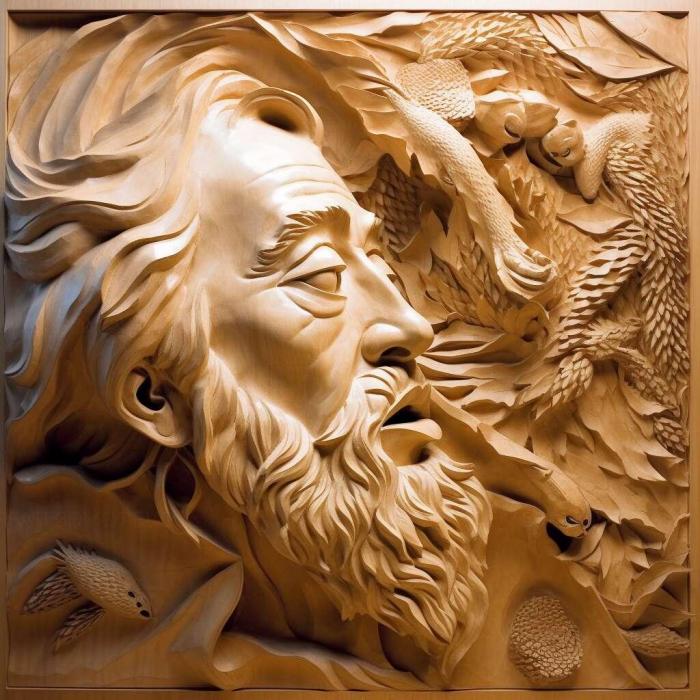 نموذج ثلاثي الأبعاد لآلة CNC 3D Art 